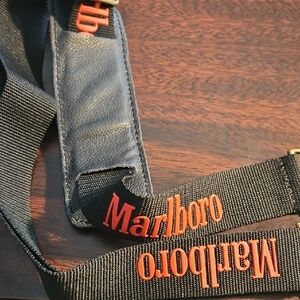 Marlboro Black and Red Guitar Strap